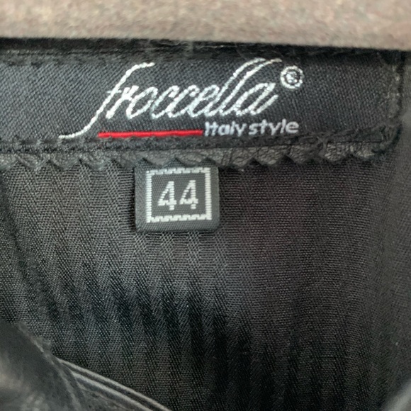 Froccello Italian leather Jacket - Picture 4 of 5